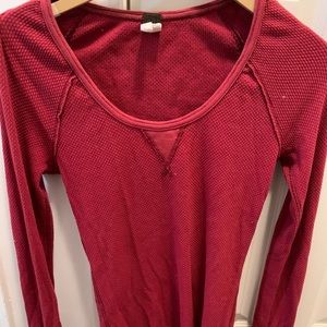 Free people thermal with cuff detail
